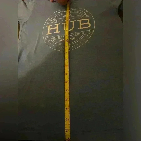 Hub Graphic tee, women’s XS, 30A, blue & white, The Hub 30A logo - Picture 10 of 10